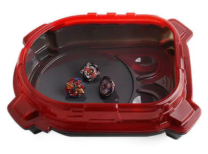 Spinning Top Battles Arena Stadium Platform 44x35x8 cm Red