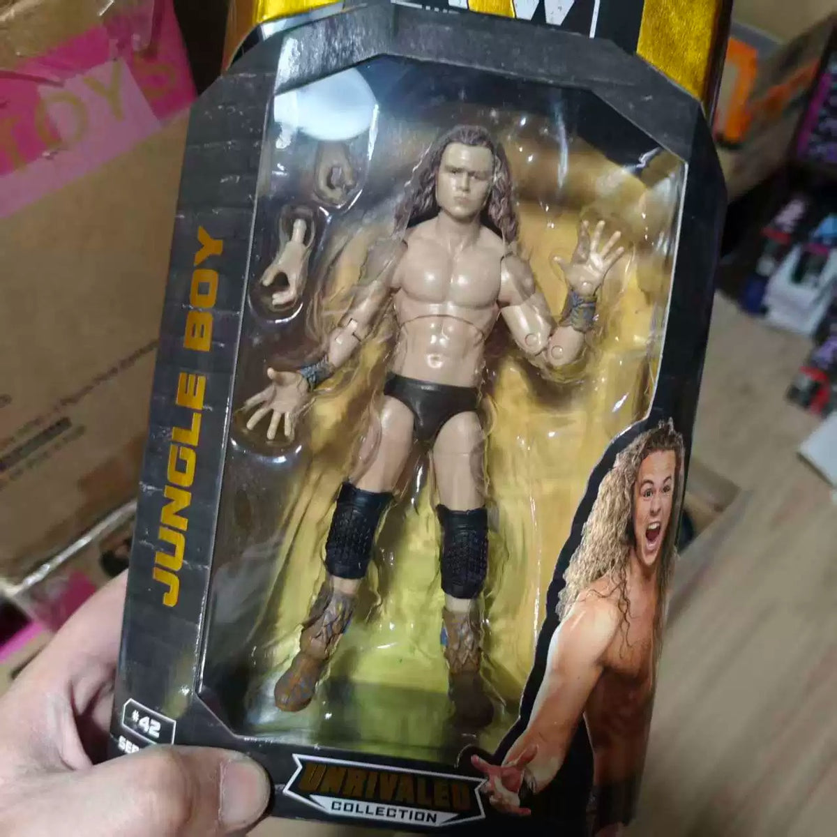 Jazwares AEW Unrivaled Series 5 collection Jungle Boy #42 Action Figure 15 cm