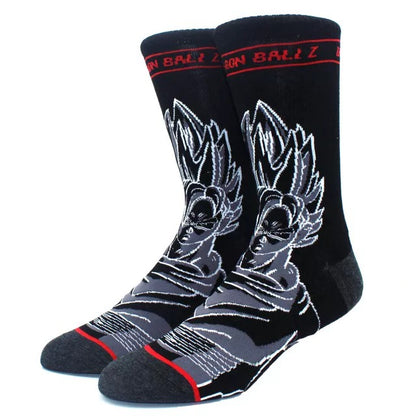 Dragon Ball Z Men's Socks Size Free Vary Colours