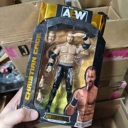 Jazwares AEW Unrivaled Series 9 collection Christian Cage #76 Action Figure 15 cm