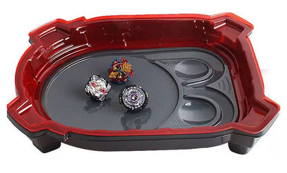 Spinning Top Battles Arena Stadium Platform 44x35x8 cm Red