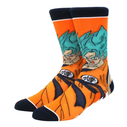 Dragon Ball Z Men's Socks Size Free Vary Colours