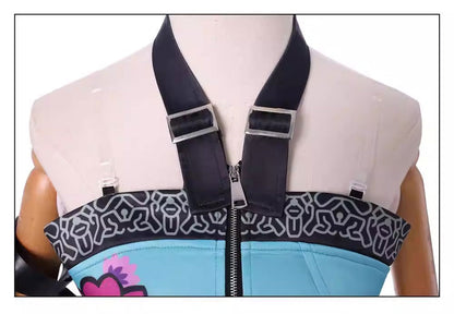 Cosplay K-Pop Demon Hunters Zoey Costume Set S-3XL Unisex Adult & Kids