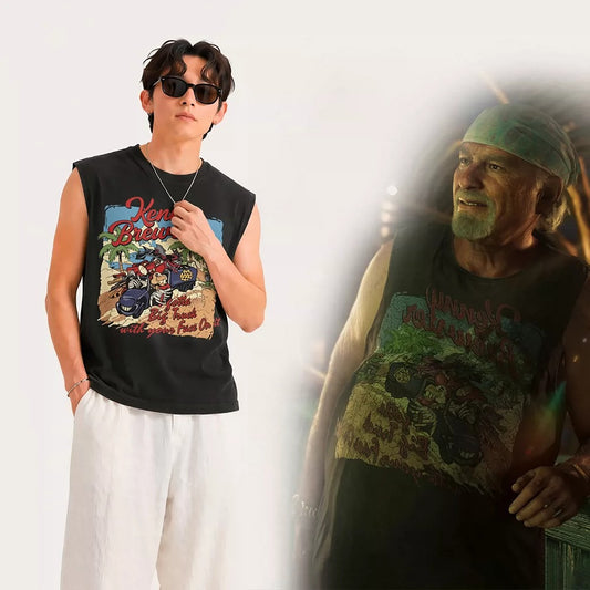 Cosplay Grand Theft Auto Charcoal Tank Top T-Shirt 120-5XL Men Adult & Junior