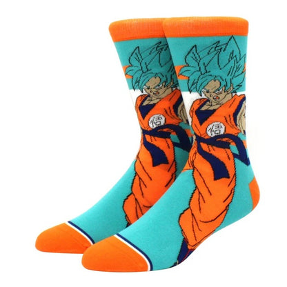 Dragon Ball Z Men's Socks Size Free Vary Colours