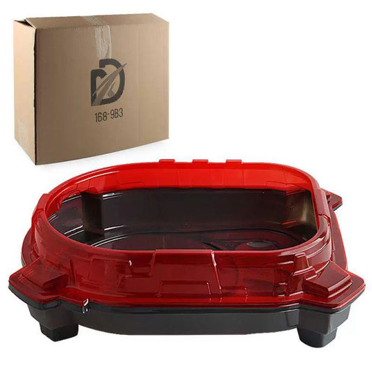 Spinning Top Battles Arena Stadium Platform 44x35x8 cm Red