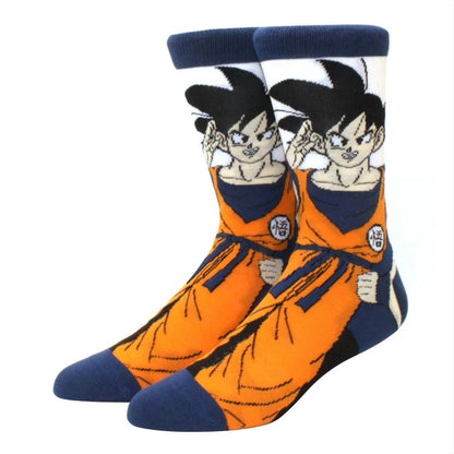 Dragon Ball Z Men's Socks Size Free Vary Colours
