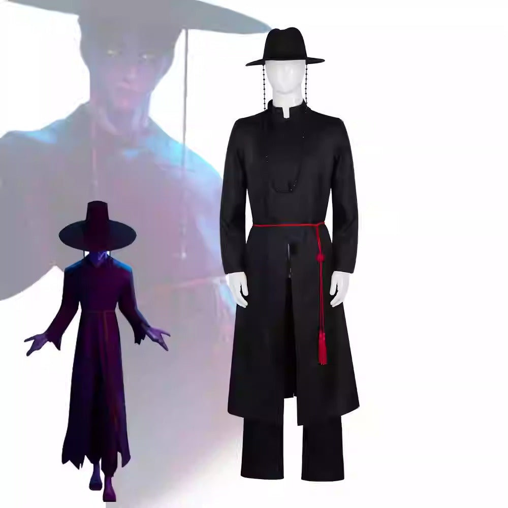 Cosplay K-Pop Demon Hunters Saja Boys Jinu Costume Set S-3XL Unisex Adult & Kids