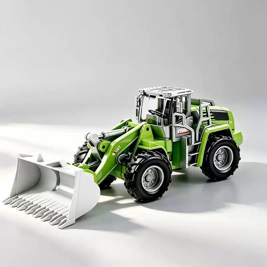 Collectables Diecast Construction Multifunctional Inertia Bulldozer Front Loader 20 x 8.5 x 7.5 cm