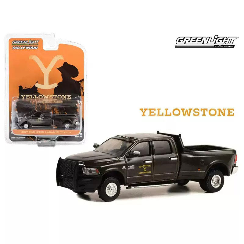 Collectables Greenlight 1:64 Dually Yellowstone John Dutton’s 2017 Ram 3500 Diecast Model Car