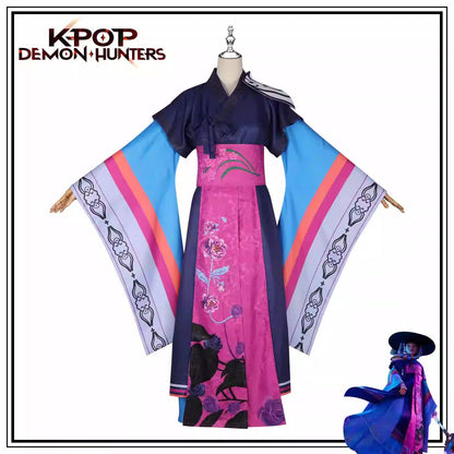 Cosplay K-Pop Demon Hunters Celine Costume Set S-2XL Adult