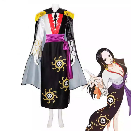 Cosplay One Piece Boa Hancock Costume Set S-2XL Adult