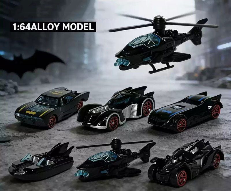 Collectables Batman Alloy Model Cars & Aircraft Set 1:64