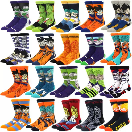 Dragon Ball Z Men's Socks Size Free Vary Colours