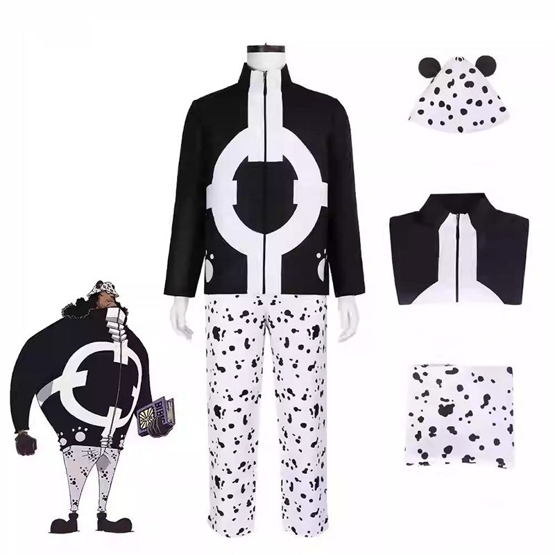 Cosplay One Piece Bartholomew Kuma Costume Set XS-3XL Adult