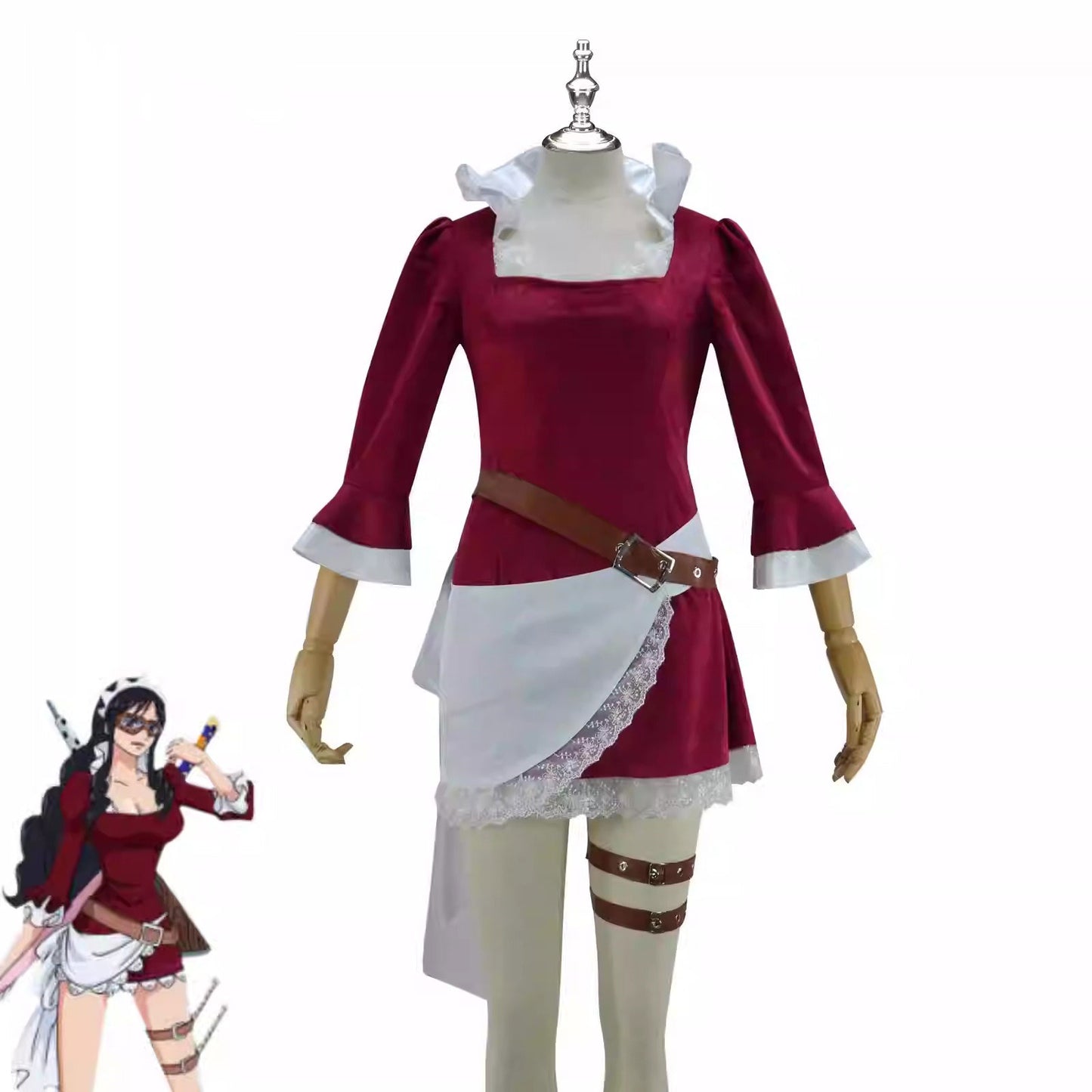 Cosplay One Piece Baby 5 Costume Set S-2XL Adult