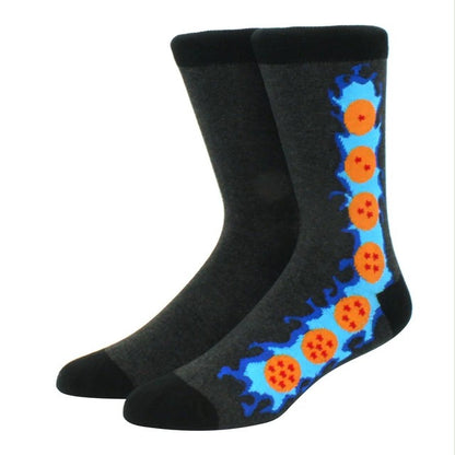 Dragon Ball Z Men's Socks Size Free Vary Colours