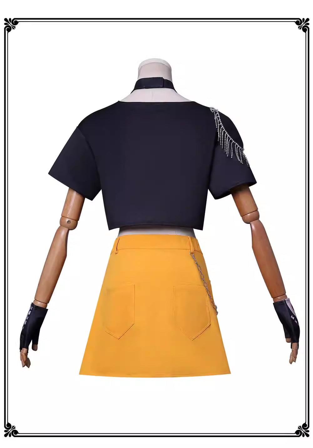 Cosplay K-Pop Demon Hunters Mira Costume Set S-3XL Unisex Adult & Kids