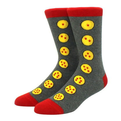 Dragon Ball Z Men's Socks Size Free Vary Colours