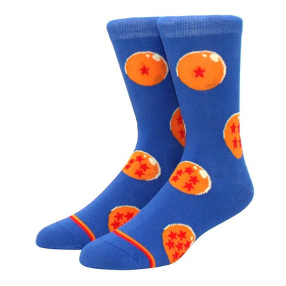 Dragon Ball Z Men's Socks Size Free Vary Colours