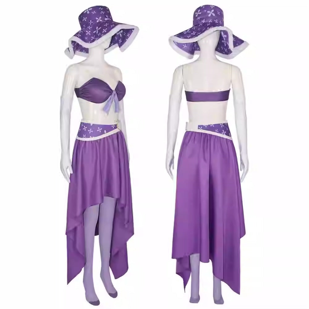 Cosplay One Piece Nico Robin Costume Set XS-3XL Adult
