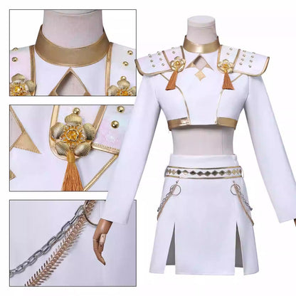 Cosplay K-Pop Demon Hunters Zoey Costume Set S-3XL Unisex Adult & Kids
