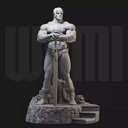 MASTER OF UNIVERSE HE-MAN 3D PRINTED GARAGE KIT RESIN FIGURE STATUE 1/18-1/24