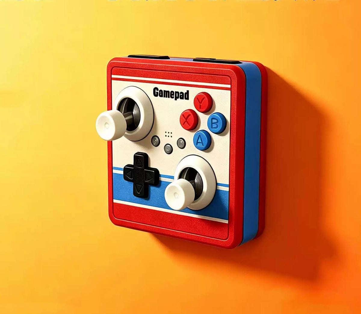 Retro Arcade Gamepad 86-type Wall Light Switch Plate Cover Panel