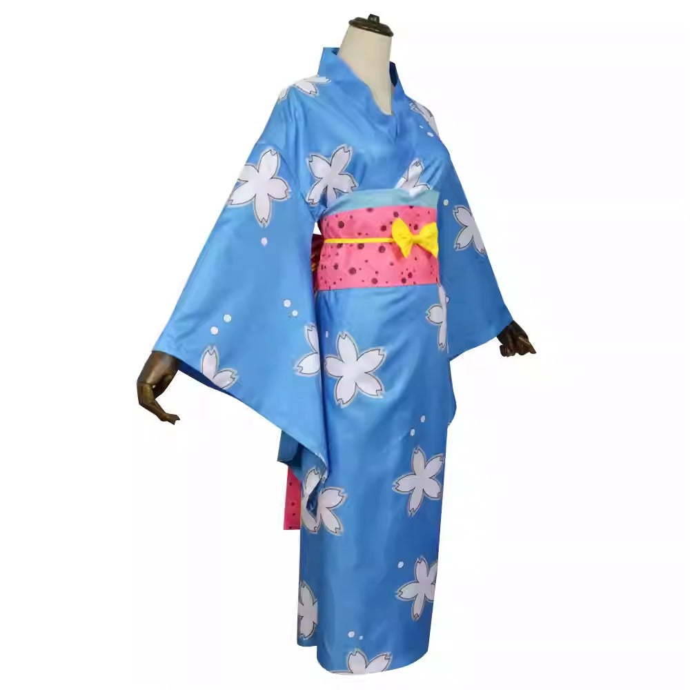 Cosplay One Piece Nami Kimono Costume Set S-2XL Adult