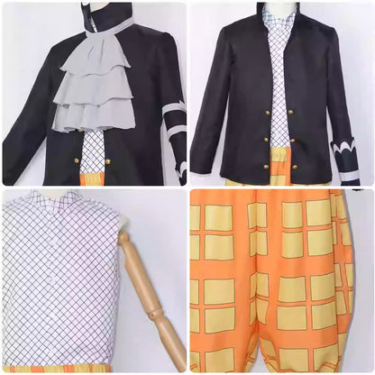 Cosplay One Piece Gecko Moria Costume Set XS-3XL Adult