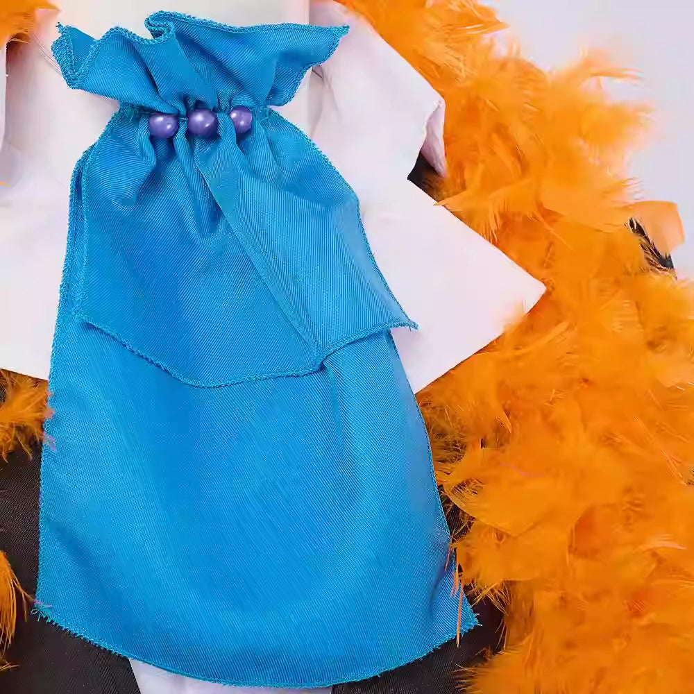 Cosplay One Piece Soul King Brook Costume Set S-3XL Adult & Junior