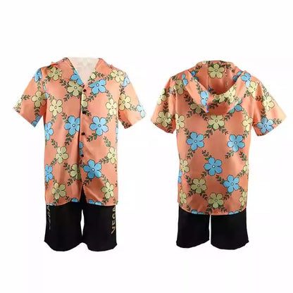 Cosplay One Piece Sanji Egghead Island Costume Set XS-3XL Unisex Adult