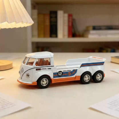 Collectables Diecast Gulf Racing Volkswagen T1 Transporter Truck & Sport Car Set
