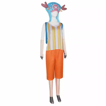 Cosplay One Piece Tony Tony Chopper  Costume Set XS-3XL Adult