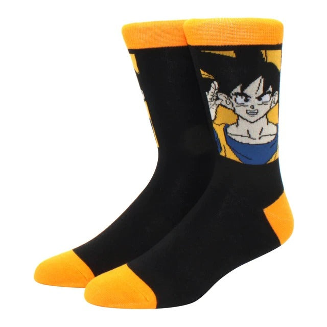 Dragon Ball Z Men's Socks Size Free Vary Colours