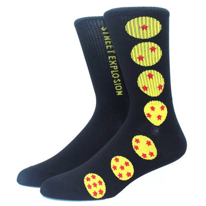 Dragon Ball Z Men's Socks Size Free Vary Colours