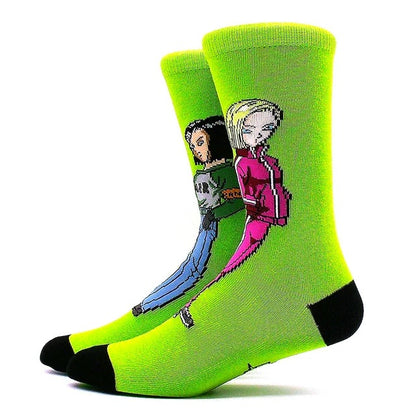 Dragon Ball Z Men's Socks Size Free Vary Colours