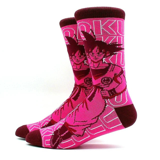 Dragon Ball Z Men's Socks Size Free Vary Colours