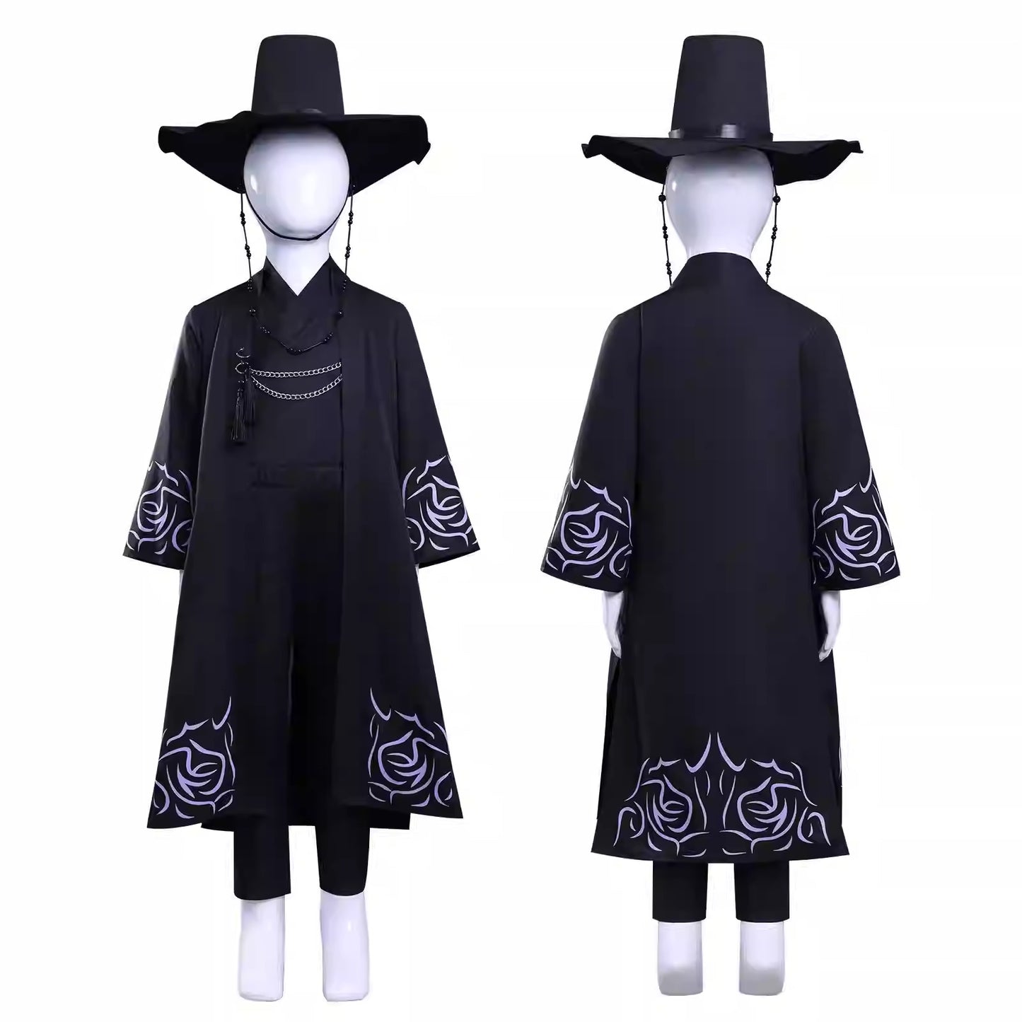 Cosplay K-Pop Demon Hunters Saja Boys Costume Set S-3XL Unisex Adult & Kids