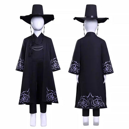Cosplay K-Pop Demon Hunters Saja Boys Costume Set S-3XL Unisex Adult & Kids