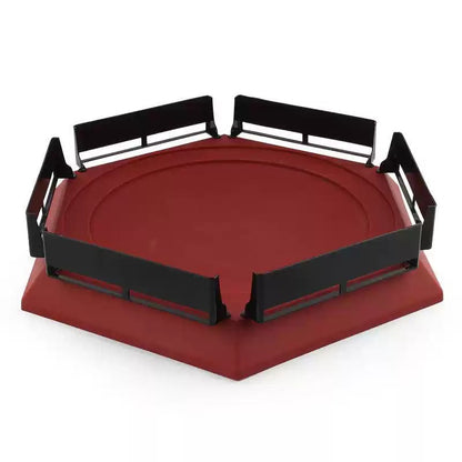 Spinning Top Battles Hexagonal Arena Stadium Platform 38x33x7.5 cm 3 Colours