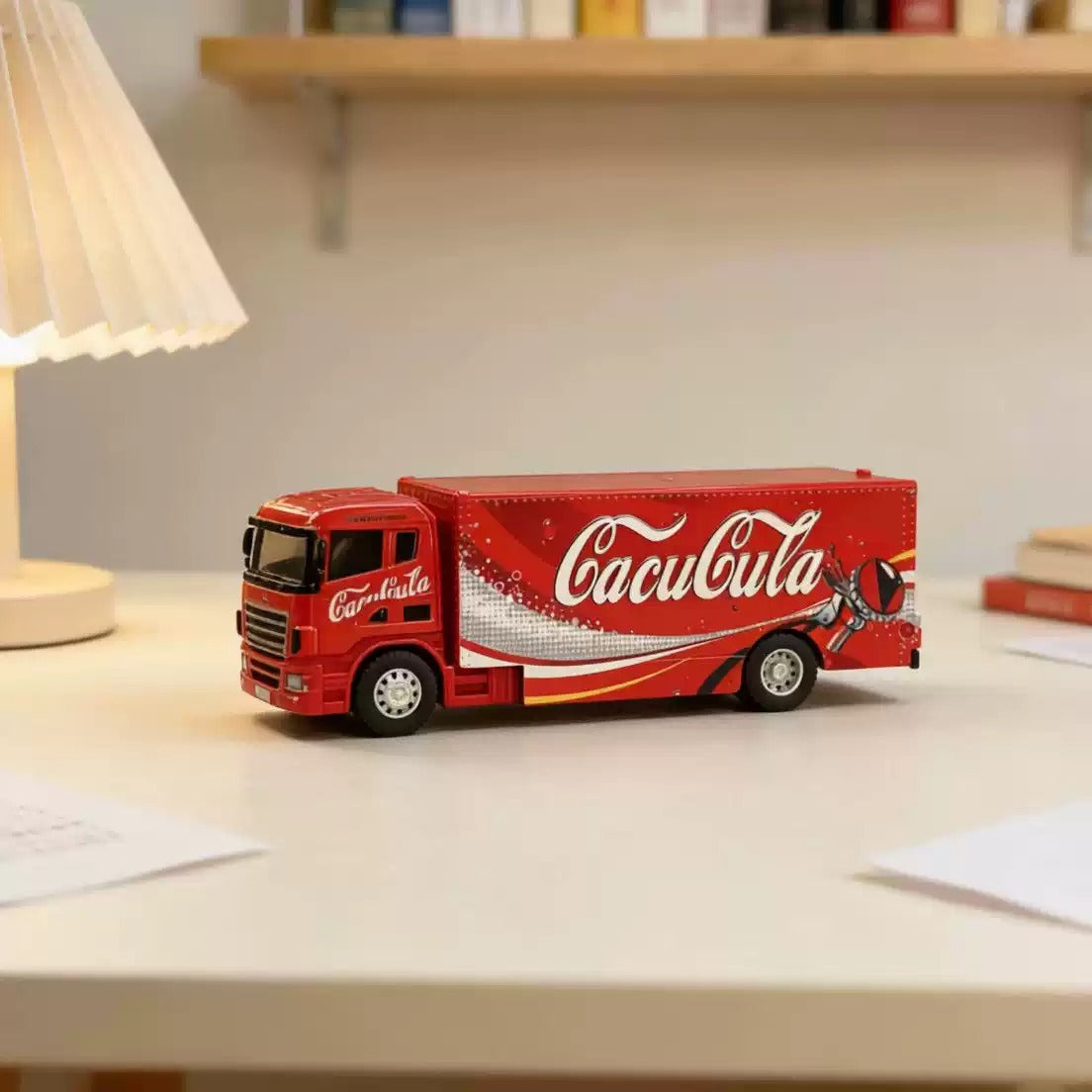 Collectables Diecast Coca-Cola Truck 13 x 4.4 x 5cm
