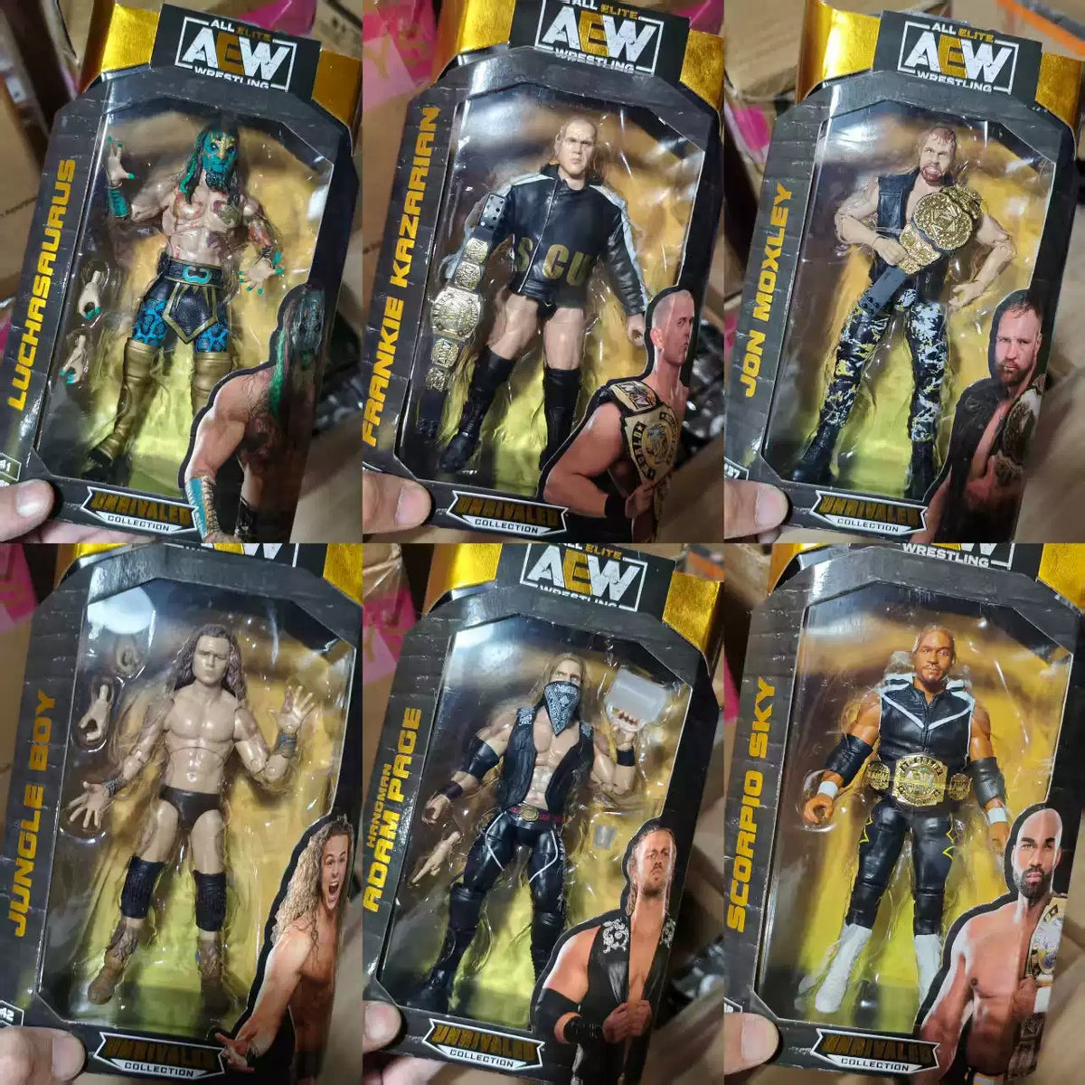 Jazwares AEW Unrivaled Series 9 collection Thunder Rosa #77 Action Figure 15 cm
