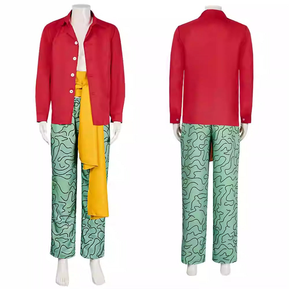 Cosplay One Piece Marshall D. Teach Blackbeard Costume Set XS-3XL Adult