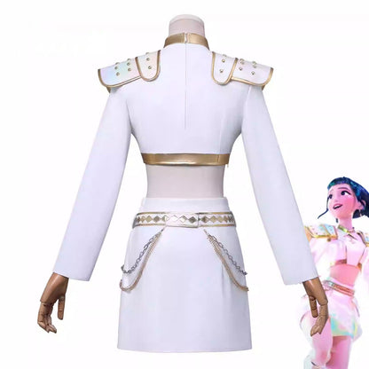 Cosplay K-Pop Demon Hunters Zoey Costume Set S-3XL Unisex Adult & Kids