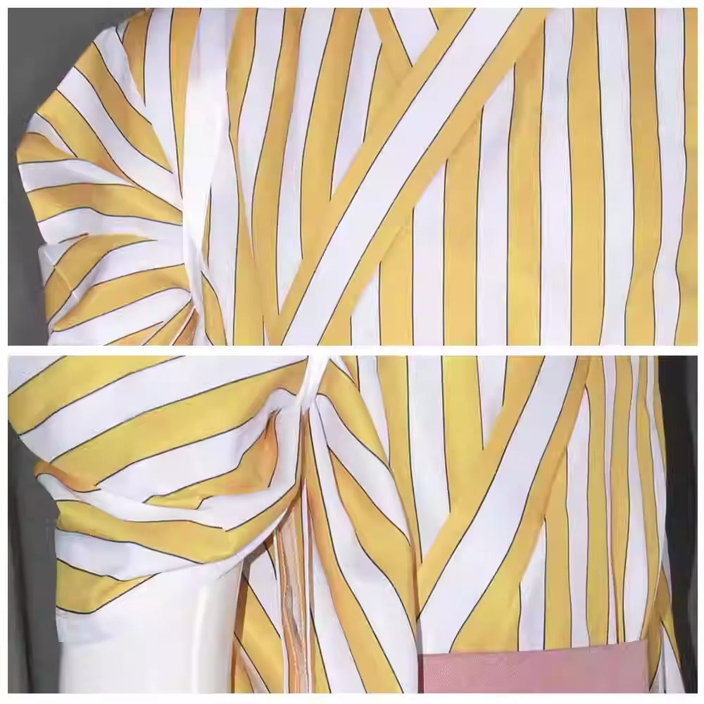 Cosplay One Piece Vinsmoke Sanji Costume Set 110-150/S-3XL Adult & Junior