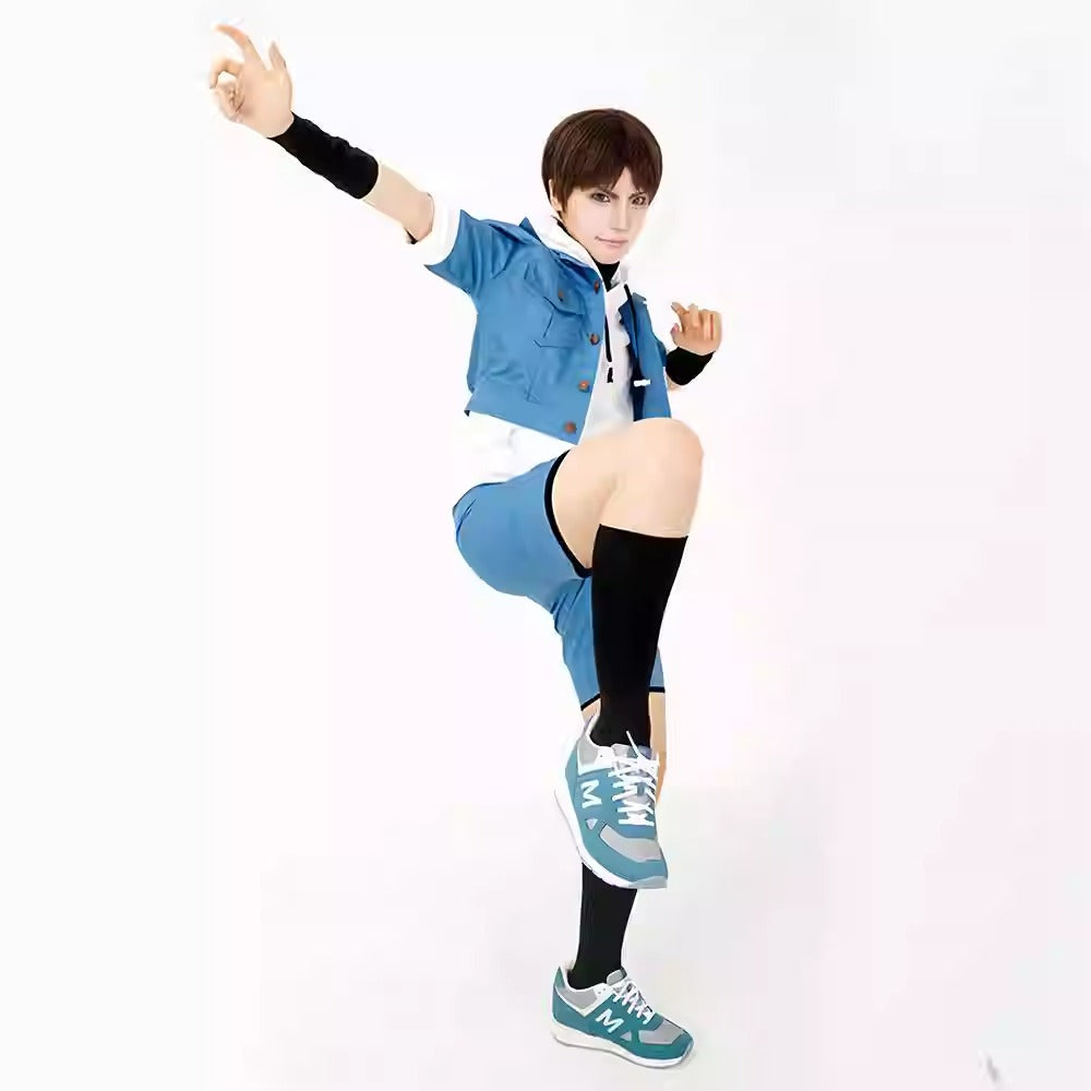 Cosplay The King Of Fighters KOF Sie Kensou Costume Set XS-3XL Unisex Adult / Kids
