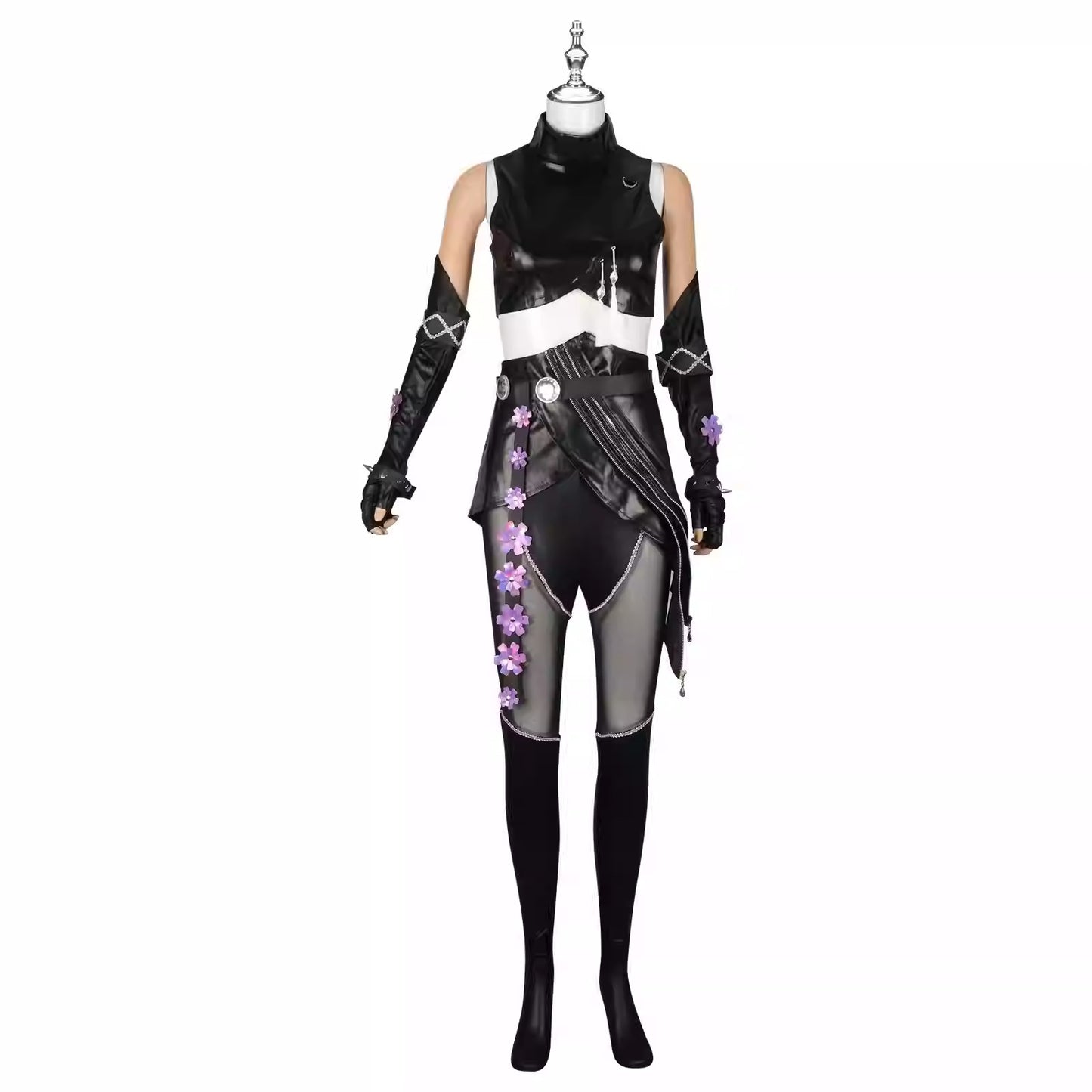 Cosplay K-Pop Demon Hunters Mira Costume Set S-2XL Adult