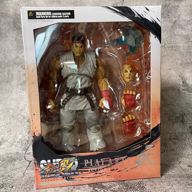 Super Street Fighter IV Arcade Edition Play Arts Kai Vol. 2 Action Figure 25 cm Ryu/Ken/Akuma