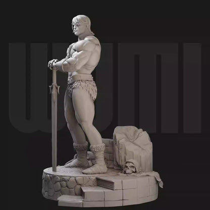 MASTER OF UNIVERSE HE-MAN 3D PRINTED GARAGE KIT RESIN FIGURE STATUE 1/18-1/24
